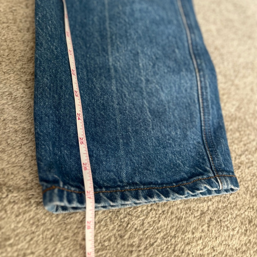 Reformation Cowboy High Rise Straight Jeans, Women’s 27 Zenia Wash Jeans - Picture 7 of 8